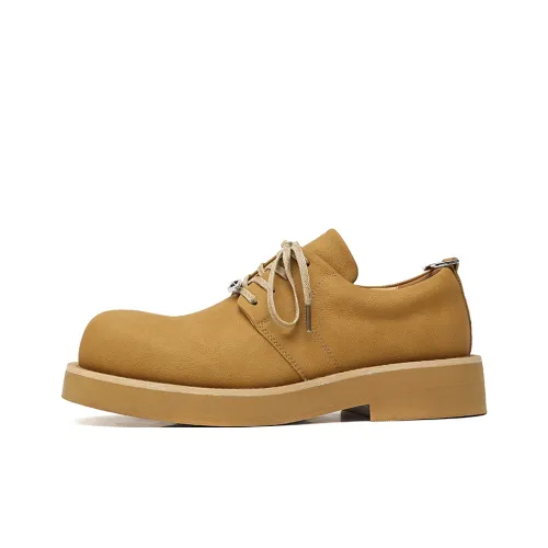 IZEIZIG Мужские повседневные туфли Low Top Желтые Мужские