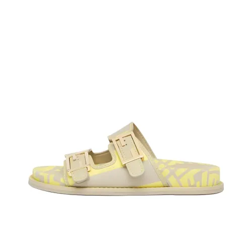 FENDI Feel Слипоны Женские Желтые