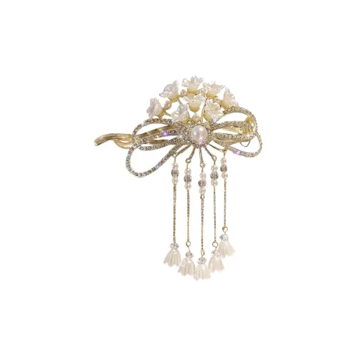 Water Jade Сплав Заколки для волос Женские