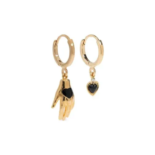 ISABEL MARANT Серьги из лата Женские Золотые