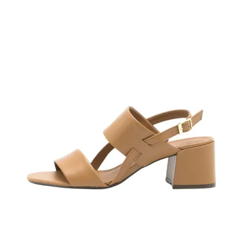 Sarah Chofakian LAURA One Strap Sandals Women's Brown