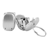 Серебряные мини складные кусачки