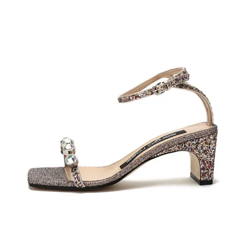 SERGIO ROSSI Sr1 Высокие каблуки Сандалии Женские Многоцветные