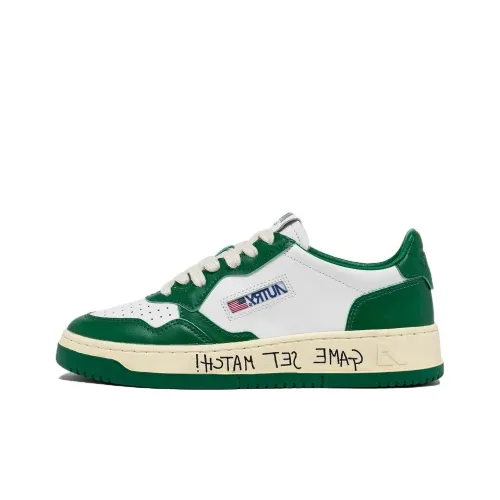 AUTRY Medalist противоскользящие низкие кроссовки для скейтбординга мужские зеленые