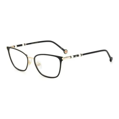 CarolinaHerrera Металл Кошачий глаз Оправы для очков Женские Черный
