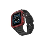 Космический черный + красный [Только ремешок]