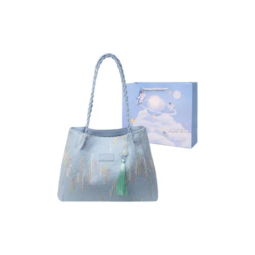 Duoluplo Doron Paul Ткань Тоут Сумка Сумка через плечо Женская Черная Синяя Розовая Желтая Экрю