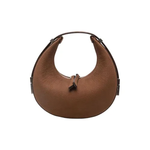 OSOI Телячья кожа Одно плечо Сумка Мини Женская Карамельный Коричневый