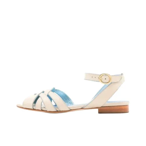 Sarah Chofakian Matisse one Ремень Сандалии Женские Белые Синие