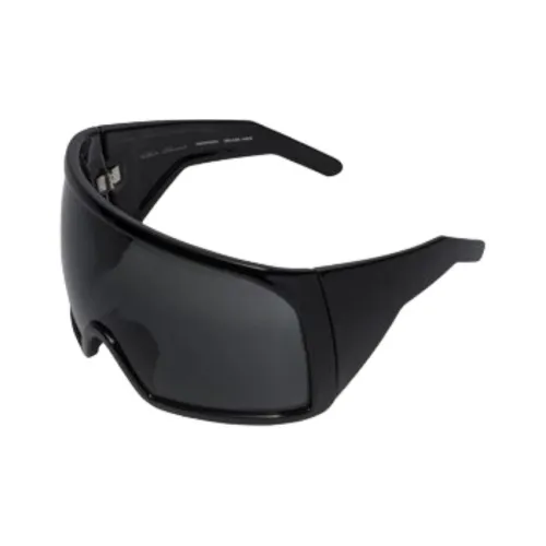 RICK OWENS совместный бренд RO Нейлон Нерегулярная форма Солнцезащитные очки Мужской Черный