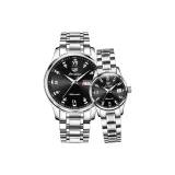 Стальной браслет, глубокий черный