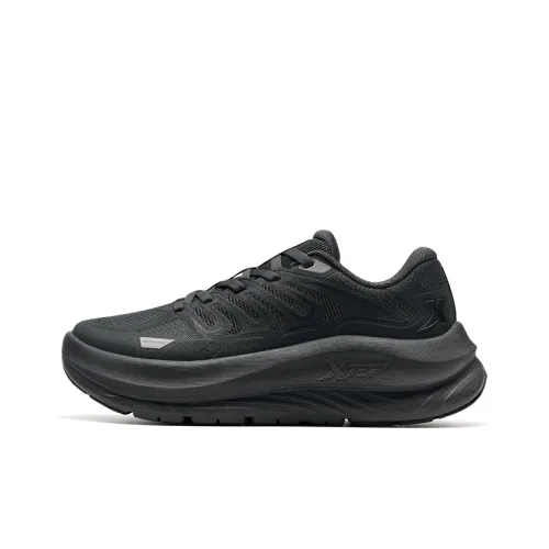 XTEP Беговые кроссовки Low Top Угольный Черный/Черный Женские