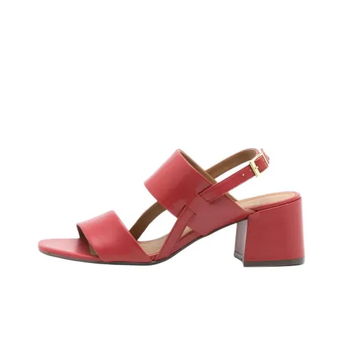 Sarah Chofakian LAURA One Strap Sandals Women's Red Сара Чофакиан LAURA One Strap Сандалии Женские Красные
