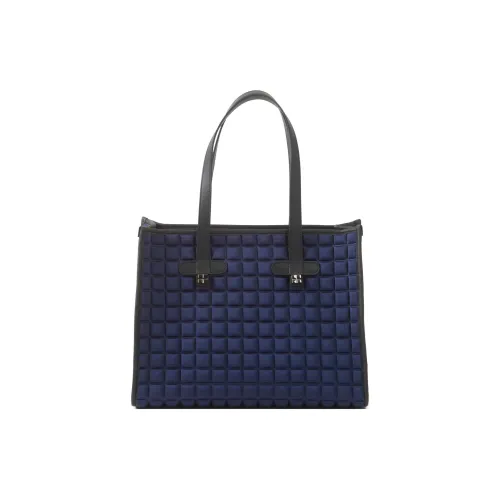 BPRIME 3D Cube Термообразованная ткань Сумка через плечо Сумка Большая Женская Overture Синий