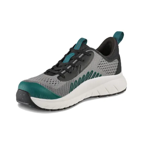 Обувь RED WING противоскользящая устойчивая к истиранию с низким верхом повседневная женская серо-зеленая