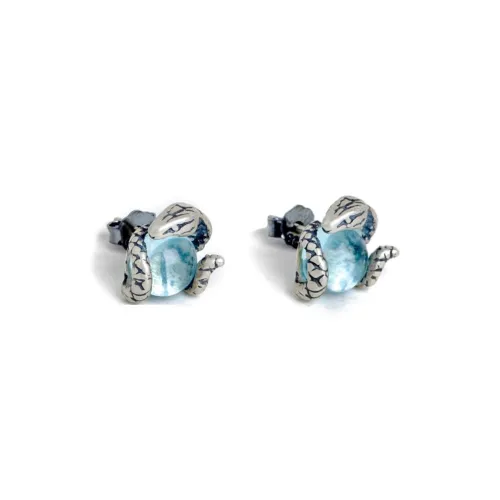 UTD Copper Stud Earrings Women's UTD Медные серьги-гвоздики женские