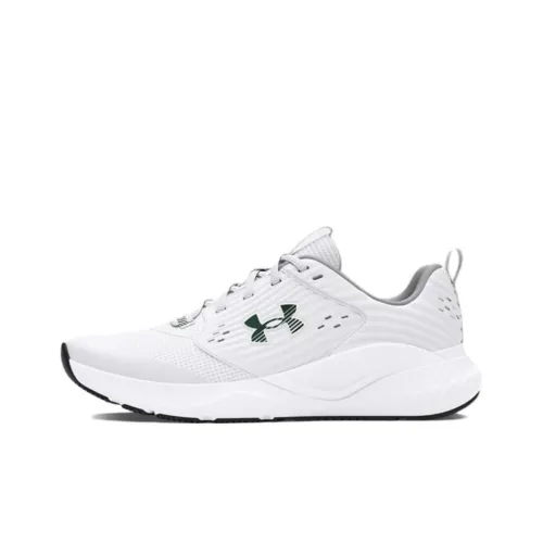 Under Armour Commit 4 Slip-Resistant Abrasion-Resistant Low-Top Training Shoes Unisex White Утренняя роса