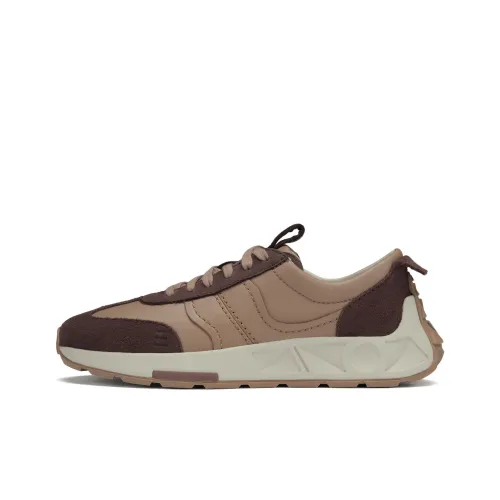 Clarks Casual Низкий Топ Светло-Коричневый 261803504 Женский