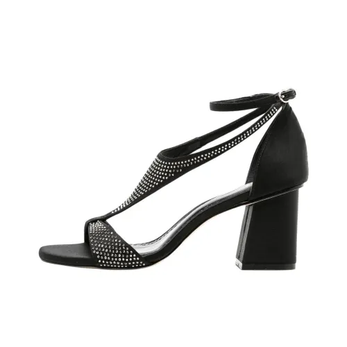 Sarah Chofakian Kylie One Ремешок Сандалии 7 см Женские Черные