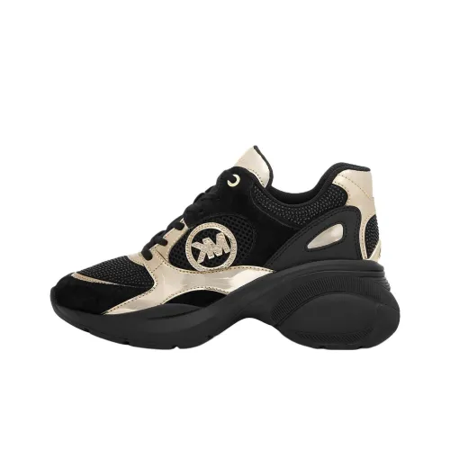 MICHAEL KORS Zuma Low Топ Толстоподошвенные кроссовки Женские Черный