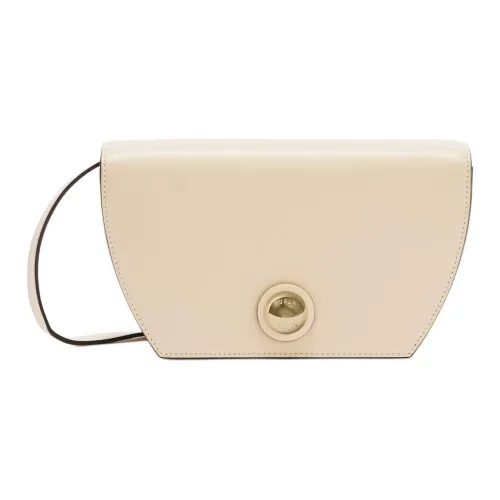 Furla Мягкая Телячья Кожа Сумка через плечо Сумка на плечо Мини Женская Бежевая