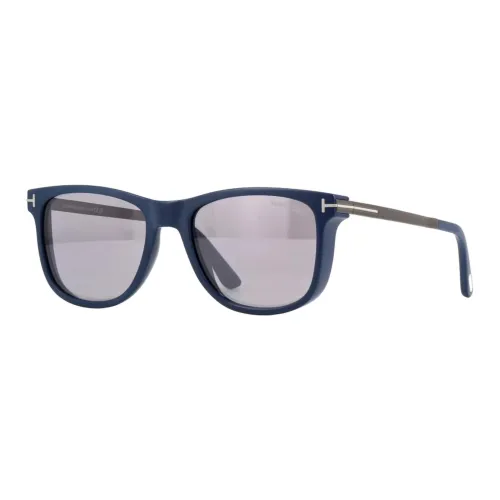 TOM FORD Нерегулярная форма Солнцезащитные очки Мужской Многоцветный