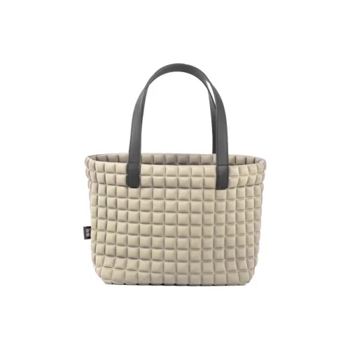 BPRIME Переработанный 3D Cube VITA Термообразованная ткань Одно плечо Сумка Маленькая Женская Хаки