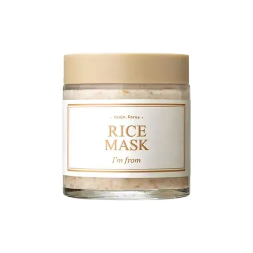 IM FROM Белый Rice Gentle Cleaning Осветляющие Маски для лица Увлажняющие Отшелушивающие Удаление черных точек 110г