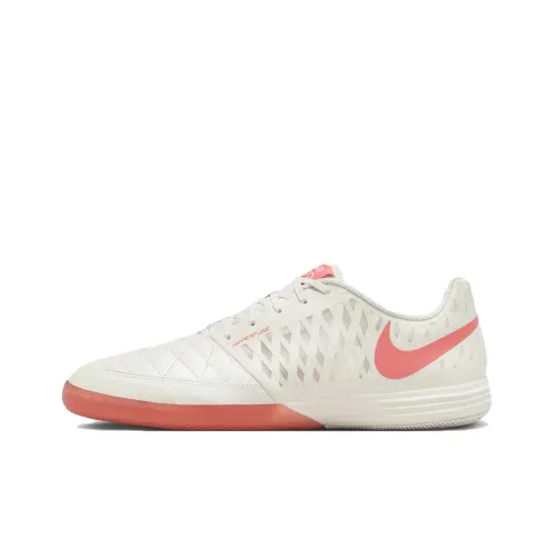 Nike Lunar Gato II Slip-Resistant Abrasion-Resistant Футбольные бутсы Унисекс Белый Оранжевый