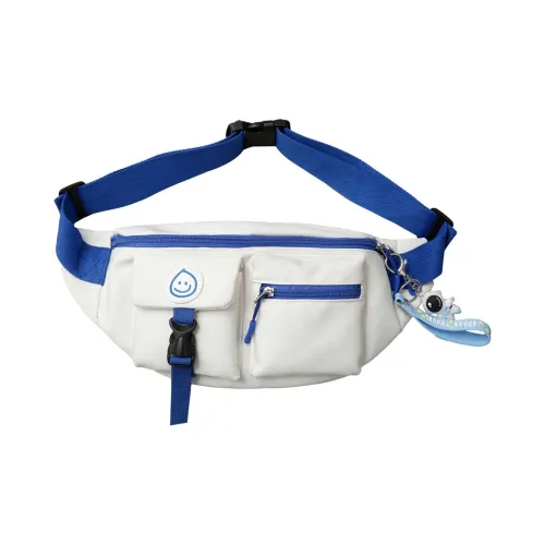 Huangmu Нейлон Бананка Сумка через плечо Сумка Sling Обычная Унисекс Многоцветная