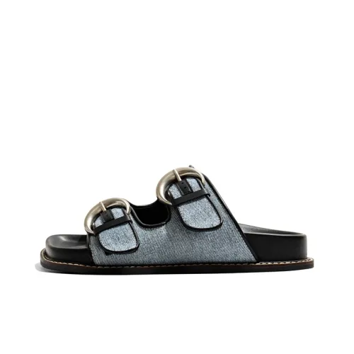 Old Meow Квадратный носок планшет легкий слайд 2,5 см женский