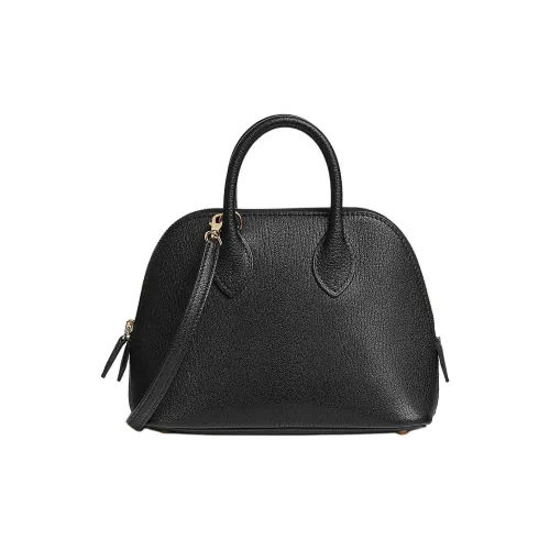 HERMES Bolide Chamkila Козья кожа Сумка для боулинга Портативная Сумка через плечо Мини Женская 89 Черная