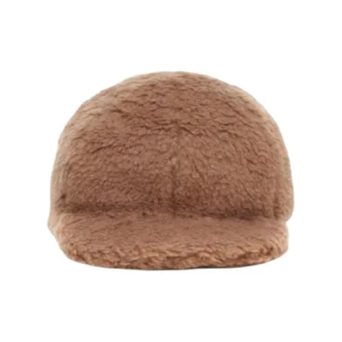 'S MAX MARA Верблюжья шерсть Шапки Кепки Женские Коричневый