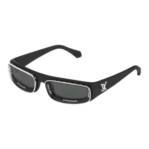 LOUIS VUITTON Nylon Rubber Rectangular Sunglasses Men's Multicolor LOUIS VUITTON Нейлон Резина Прямоугольные Солнцезащитные очки Мужские Многоцветные