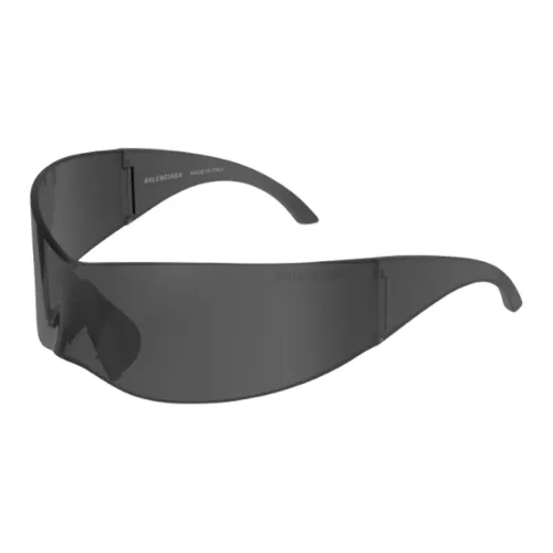 Balenciaga Вакуумно-формованные Нерегулярные Солнцезащитные Очки Мужские Черные