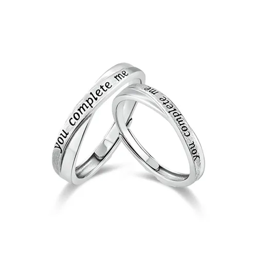 WANLIACC Сплав YOU Complete ME Кольцо Унисекс