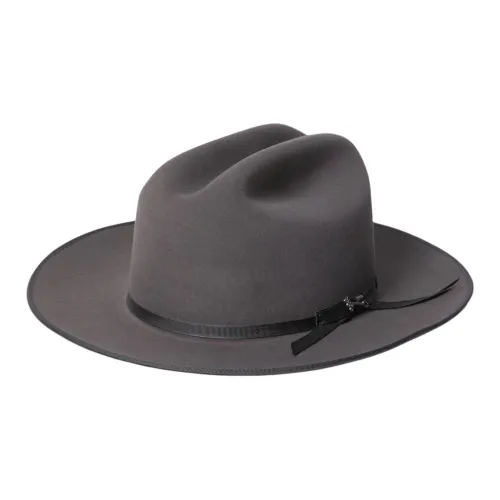 STETSON Сатин Кожа Искусственный мех Фетр Шапки и Кепки Унисекс Серый