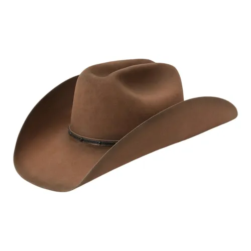 STETSON Felt Hats Caps Unisex Brown STETSON Фетровые шляпы и кепки унисекс коричневые
