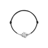 Браслет Lucky Лотос [Черный шнур]