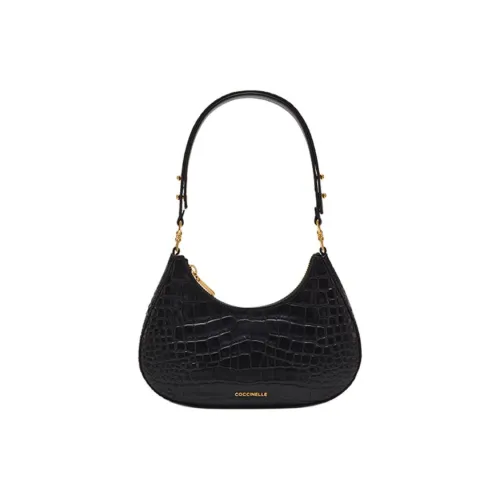 COCCINELLE Сумка из ткани с коровьей кожей сумка через плечо женская черный мятно-зеленый Chili пудрово-желтый