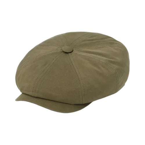 STETSON Хлопок Береты Унисекс Оливковый