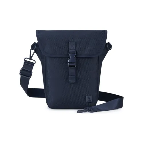 PORTER Нейлоновая Сумка через плечо среднего размера мужская синяя