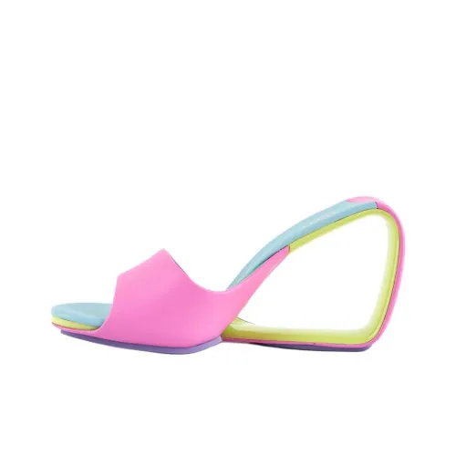 UNITED NUDE Слипоны 9 см Женские Розовые Синие