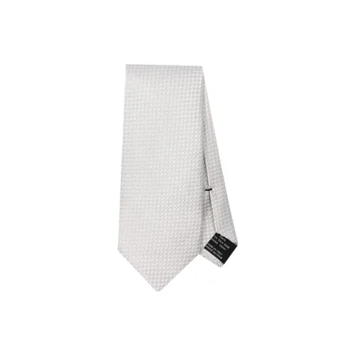 TOM FORD Шелковые галстуки Мужской Серебряный