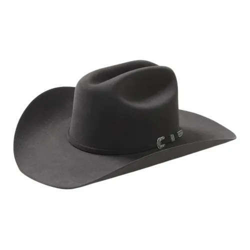 STETSON Felt Natural Leather Satin Hats Caps Unisex Gray STETSON Фетр Натуральная Кожа Сатиновые Шапки и Кепки Унисекс Серый
