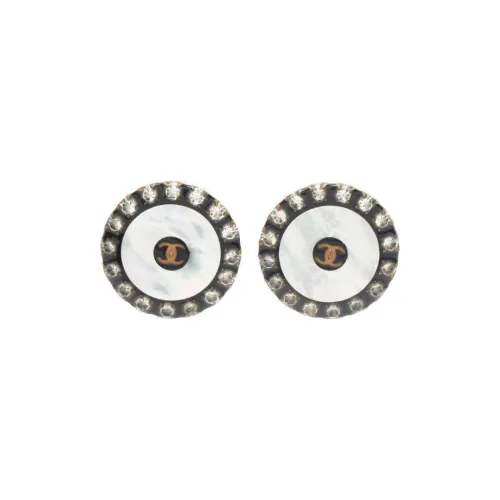 CHANEL Стразы Clip ON Серьги Женские