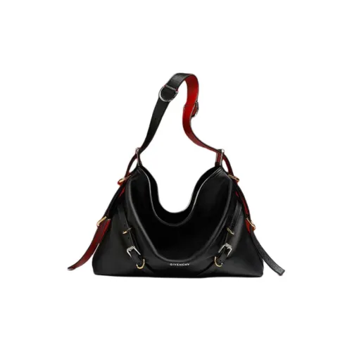 Givenchy Voyou Кожа Сумка через плечо Сумка на плечо Средняя Унисекс Черная