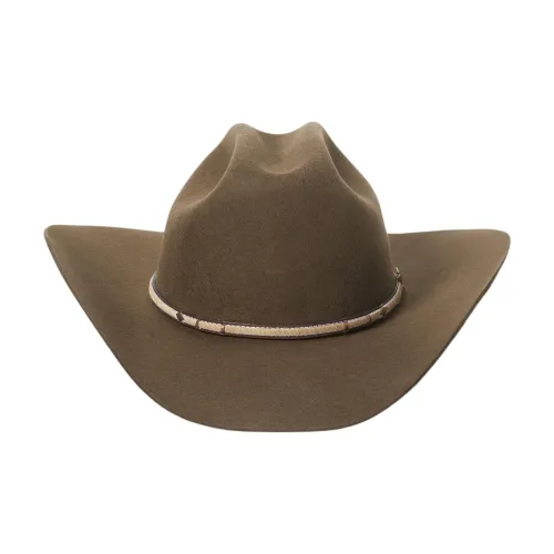 STETSON Натуральная кожа кожа буйвол войлок шапки и кепки унисекс умбра