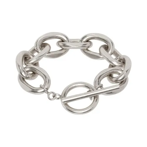 ISABEL MARANT Браслеты из латани Мужской Серебряный