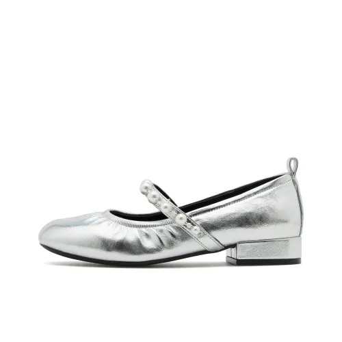 Honey GIRL Квадратный каблук Туфли Мэри Джейн Женские